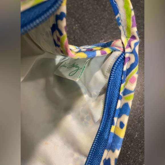 Vera Bradley CapriBlue Make Up Bag - like new - Picture 3 of 4